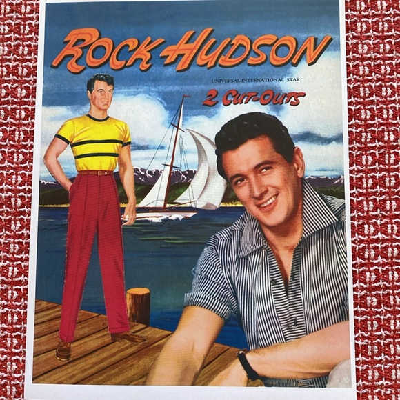 Vintage 1957 Original 1957 2 uncut Mint paper dolls - Picture 5 of 8